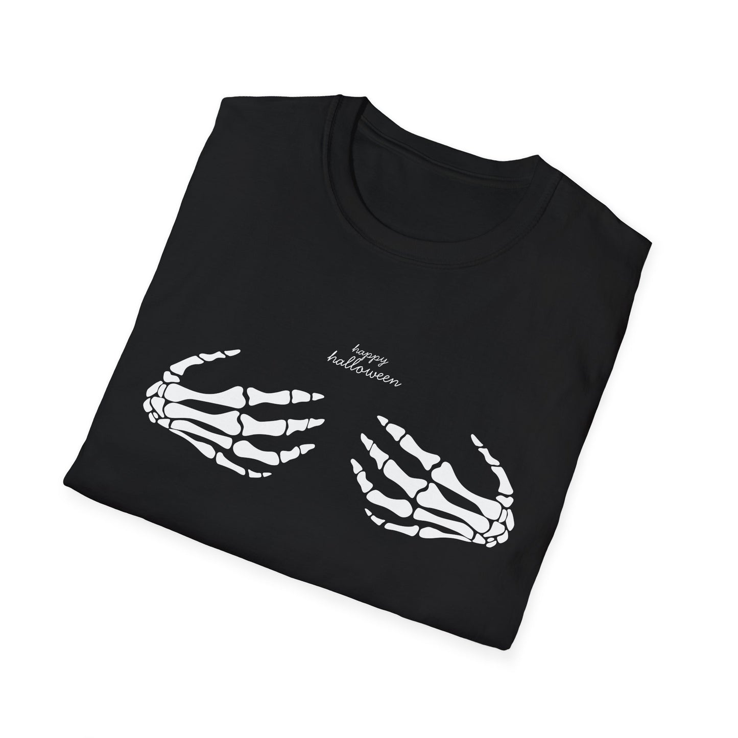 Skeleton Hands Happy Halloween T-Shirt