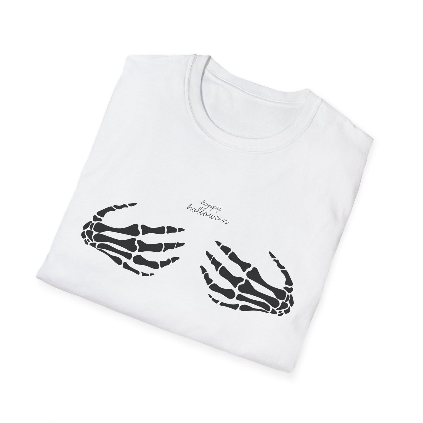 Skeleton Hands Happy Halloween T-Shirt