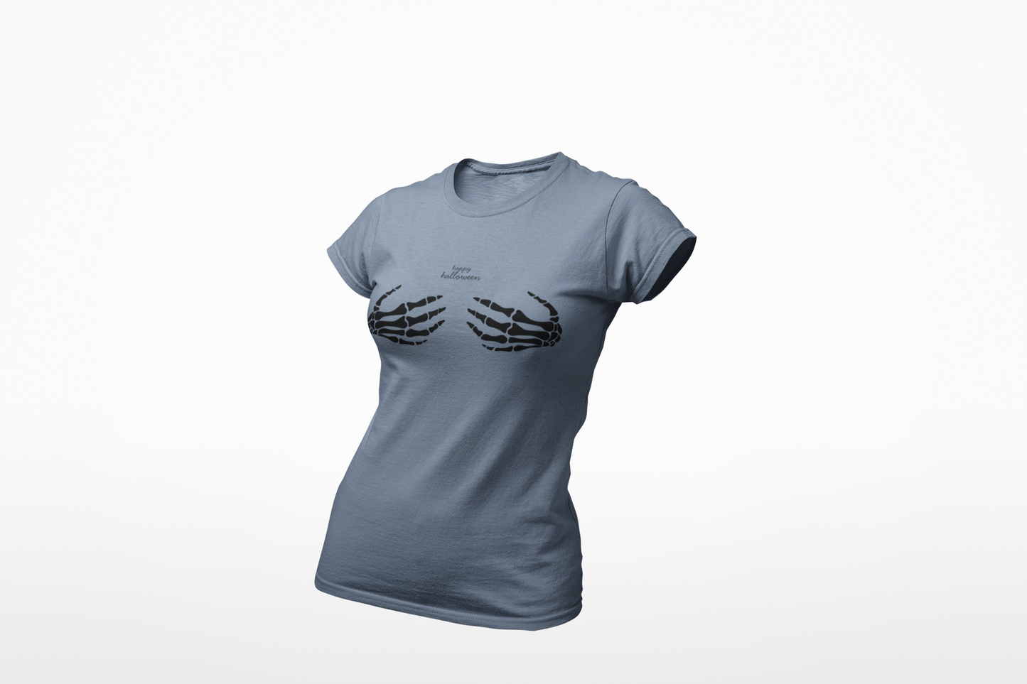 Skeleton Hands Happy Halloween T-Shirt