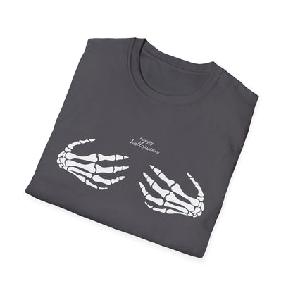 Skeleton Hands Happy Halloween T-Shirt