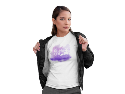 Yeah I Can Drive a Stick” | Witchy Halloween T-Shirt