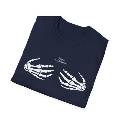 Skeleton Hands Happy Halloween T-Shirt